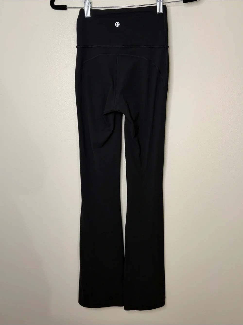 Lululemon Groove Pant Flare Leggings Super High-Rise Nulu Black Yoga Size 2